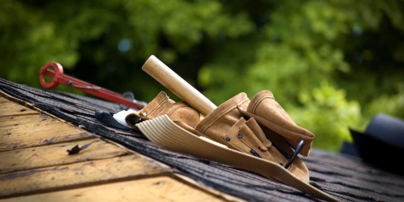 Tool Belt on Roof